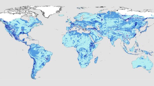 اندازه آبهای زیرزمینی جهان اندازه گیری شد
